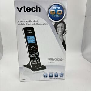 VTech LS6205 DECT 6.0 Accessory Handset Only w/ Charger & Battery New. Sealed.